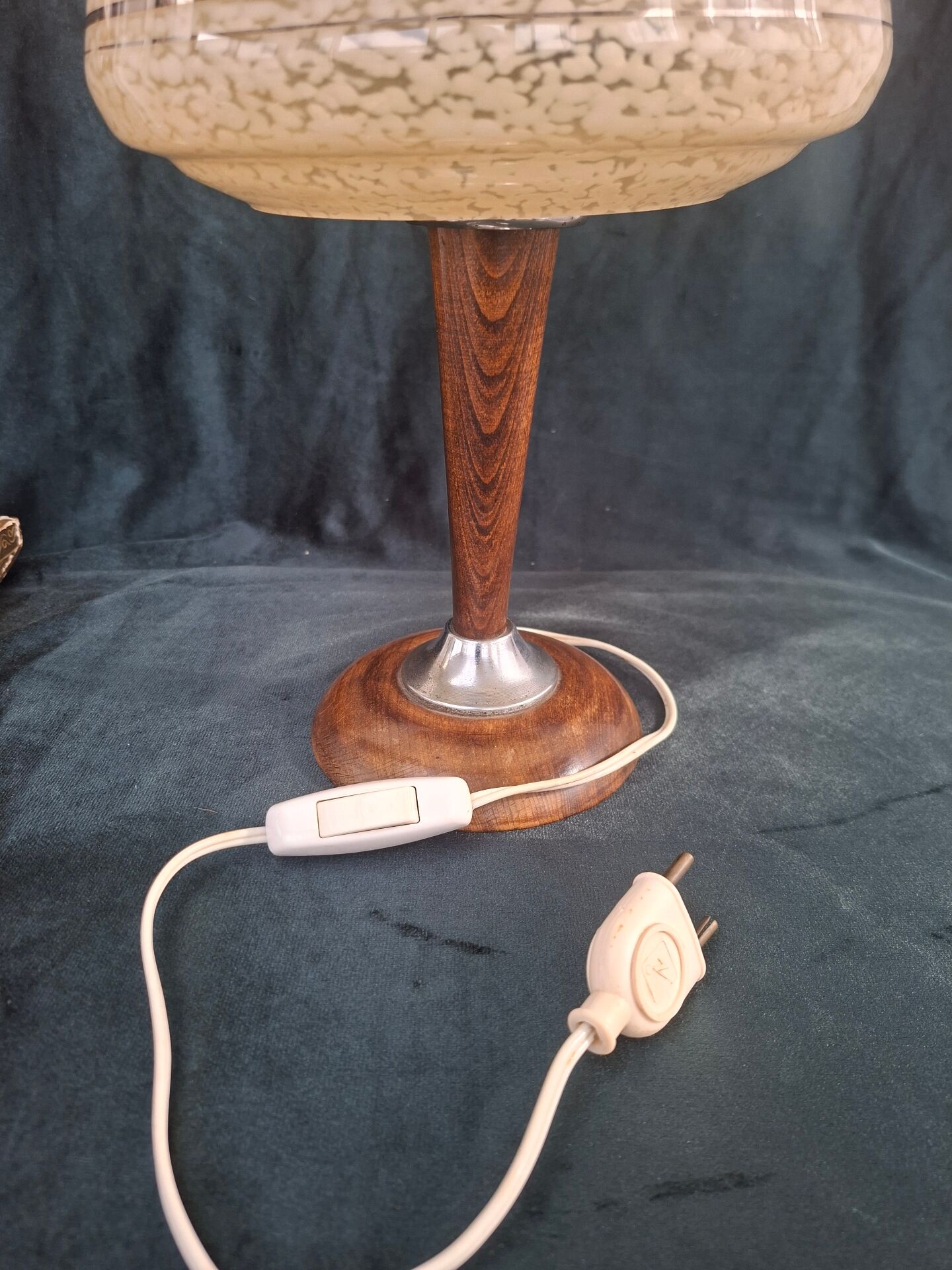 Lampe de table vintage style Art Déco