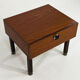 Teak bedside table 50s - 60s by CombinEurop