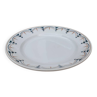 Lunéville Art Deco earthenware serving dish