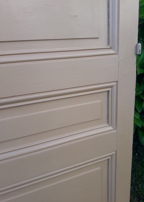 Communication door 199x82,8cm old molded