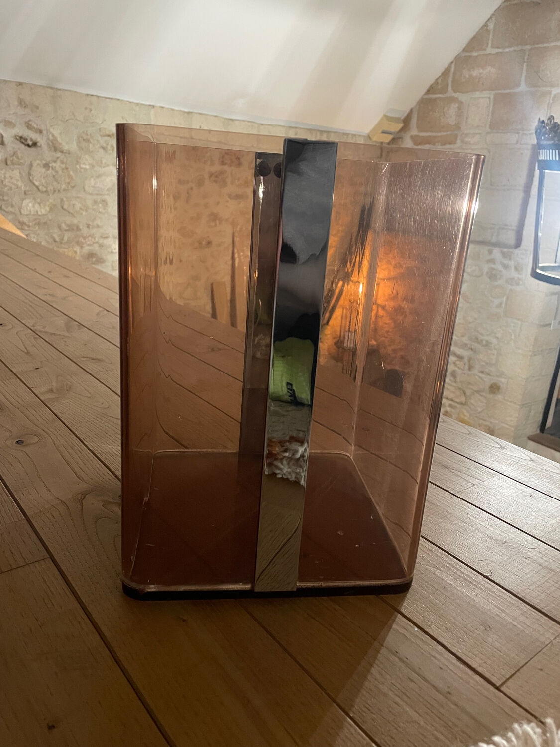 1970s wastepaper basket by Michel Ducaroy