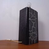 Brutalist table lamp from Temde, Switzerland, 1960s