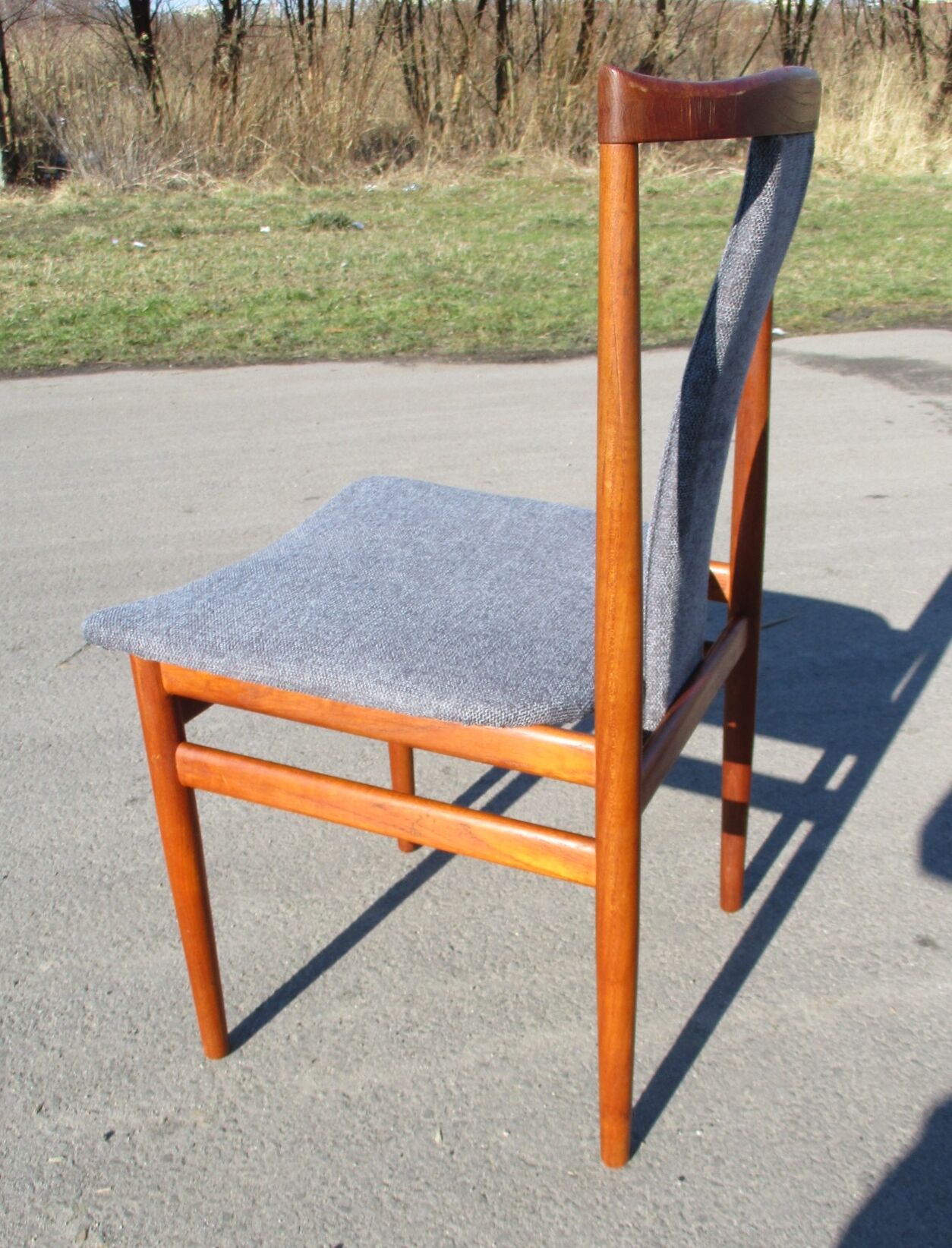 Set of six chairs, denmark, 1960s