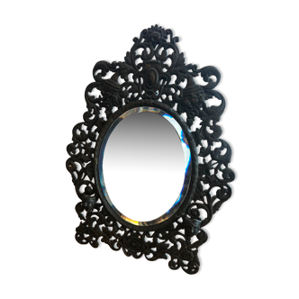 Old mirror to be placed in bronze, Louis XIII style, nineteenth