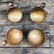 Set of 4 cups at coffee Vallauris 70