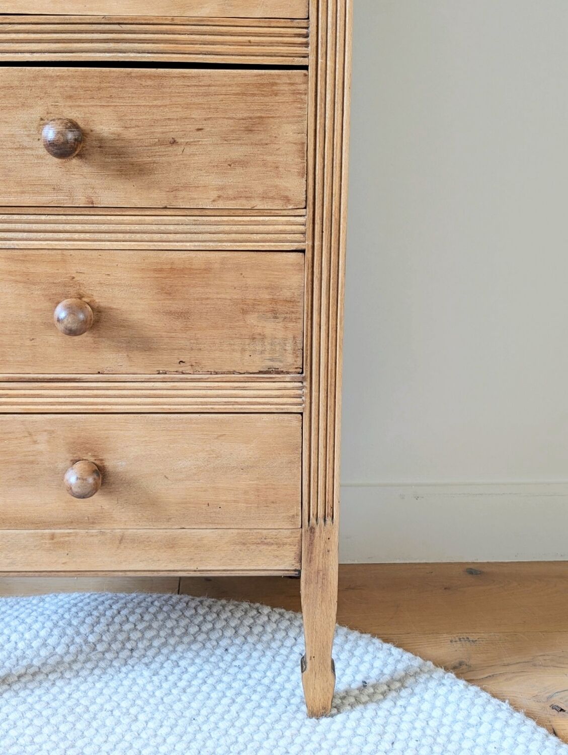 Art Deco chest of drawers, weekly drawer unit
