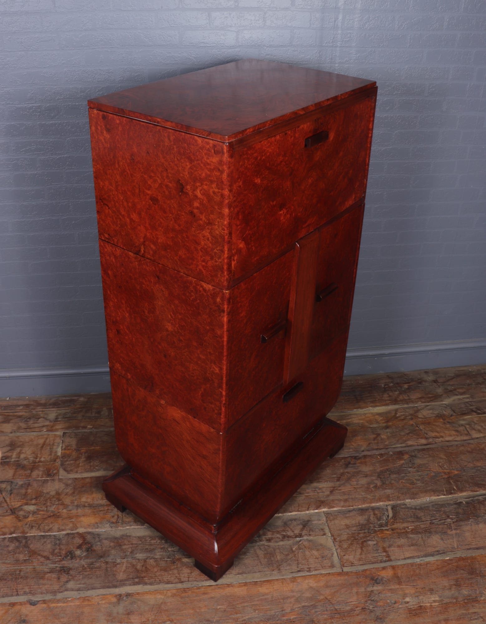 Italian Art Deco Cocktail Cabinet