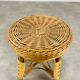 Tabouret rotin années 60 osier