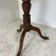 Table centrale circulaire inclinable antique George III