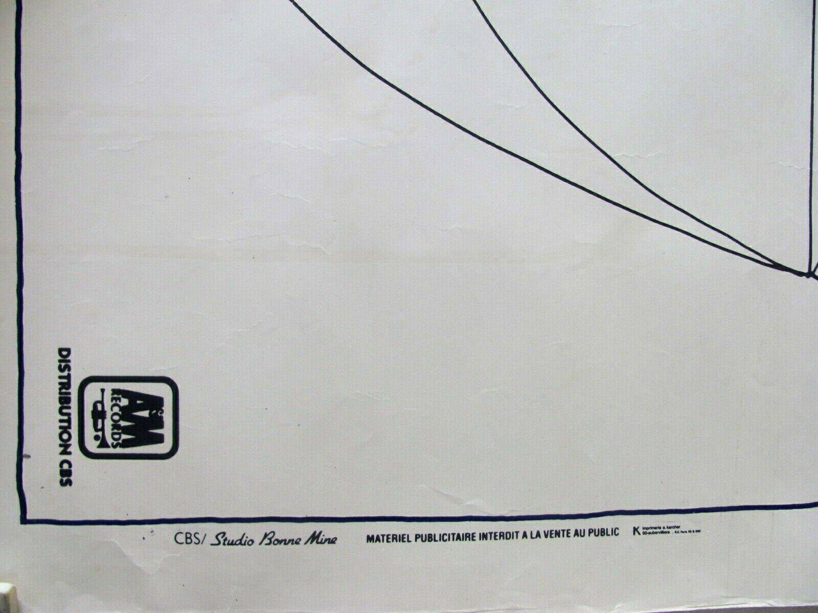 Joe Jackson 1983 concert poster