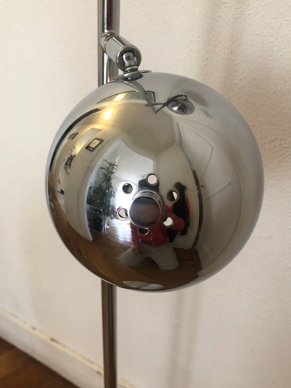 Eyeball floor lamp from the 60s (electricity to be redone)