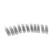 11 moulded glass knife rests - Ref 1167