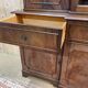 English mahogany secretary bookcase from the 1970s