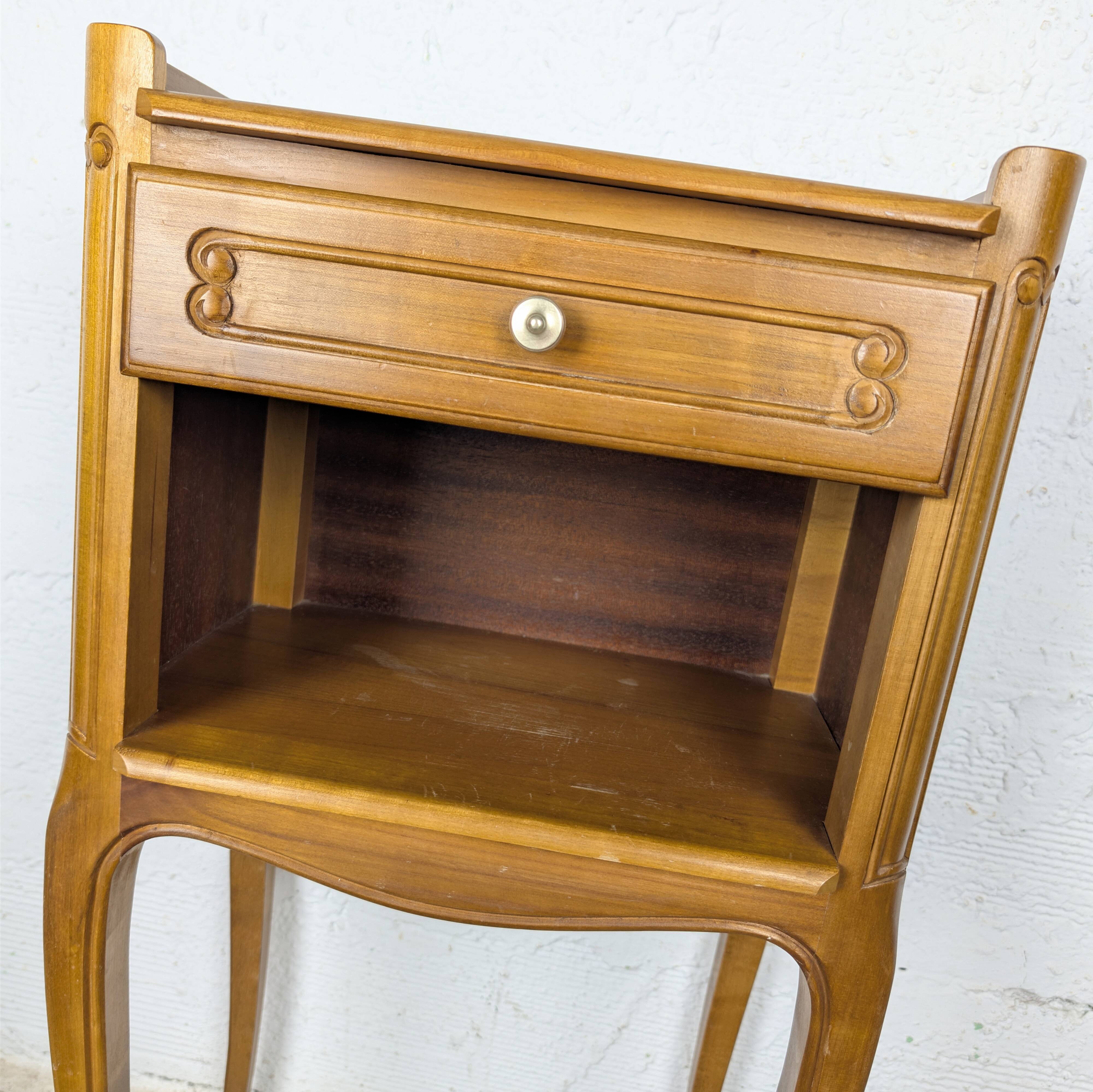 Louis XV style bedside table