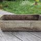Old fibrecement planter in Eternit style.