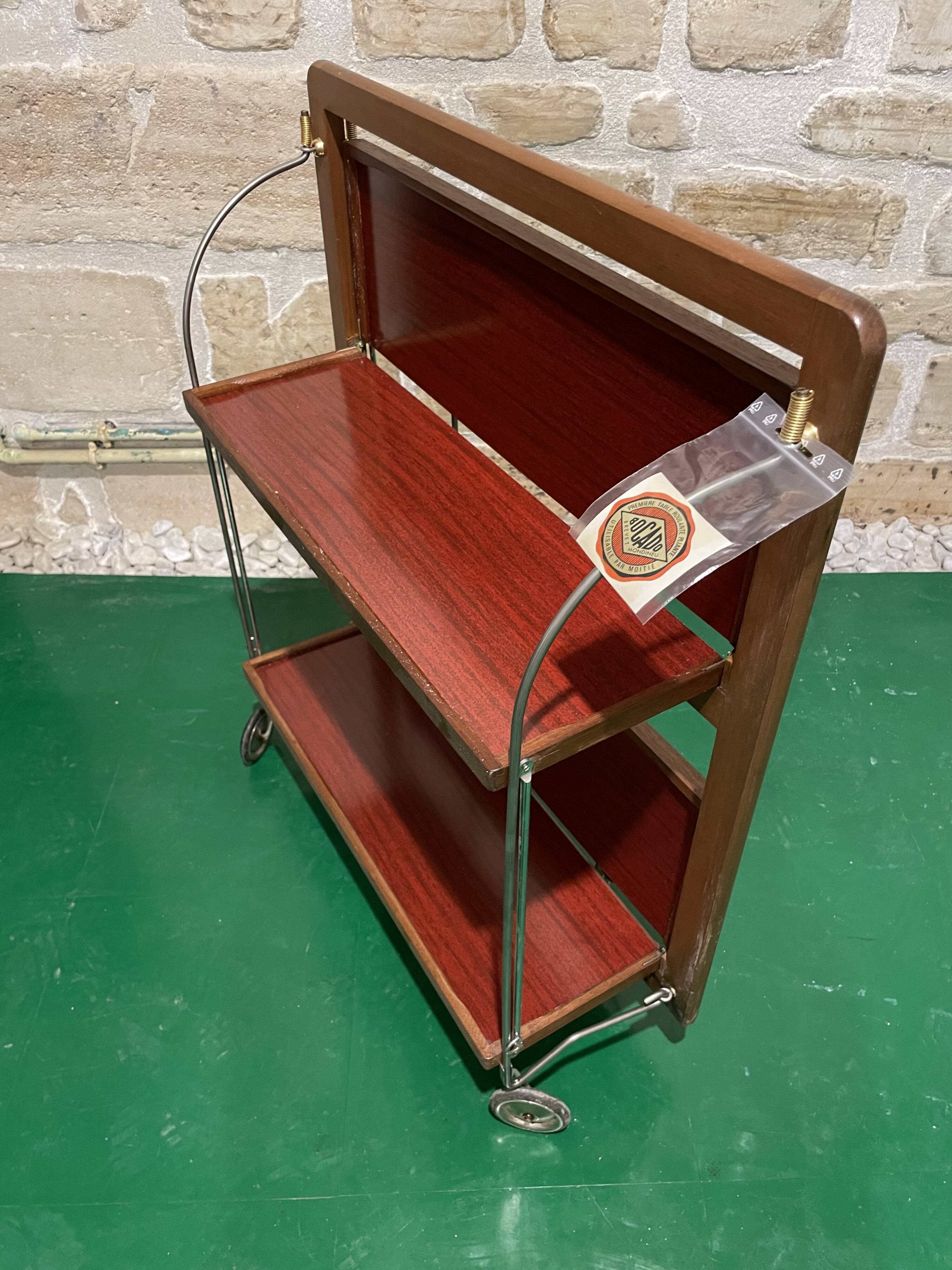 Bocado folding serving cart