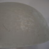 Glass vintage globe ceiling light