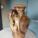 Vase WG Scheurich 490-42 decorated with cave paintings