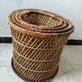 Vintage wicker basket