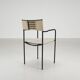 Ensemble de 4 chaises Alias de Giandomenico Bellotti circa 1980