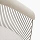 Set of Four Chairs Designed By Warren Platner With Steel structure, 1960's