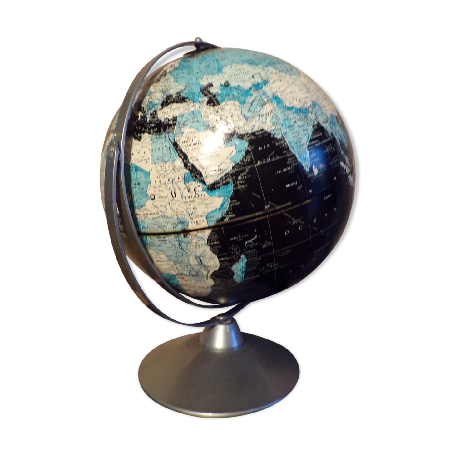 Vintage Globe Replogle black vintage