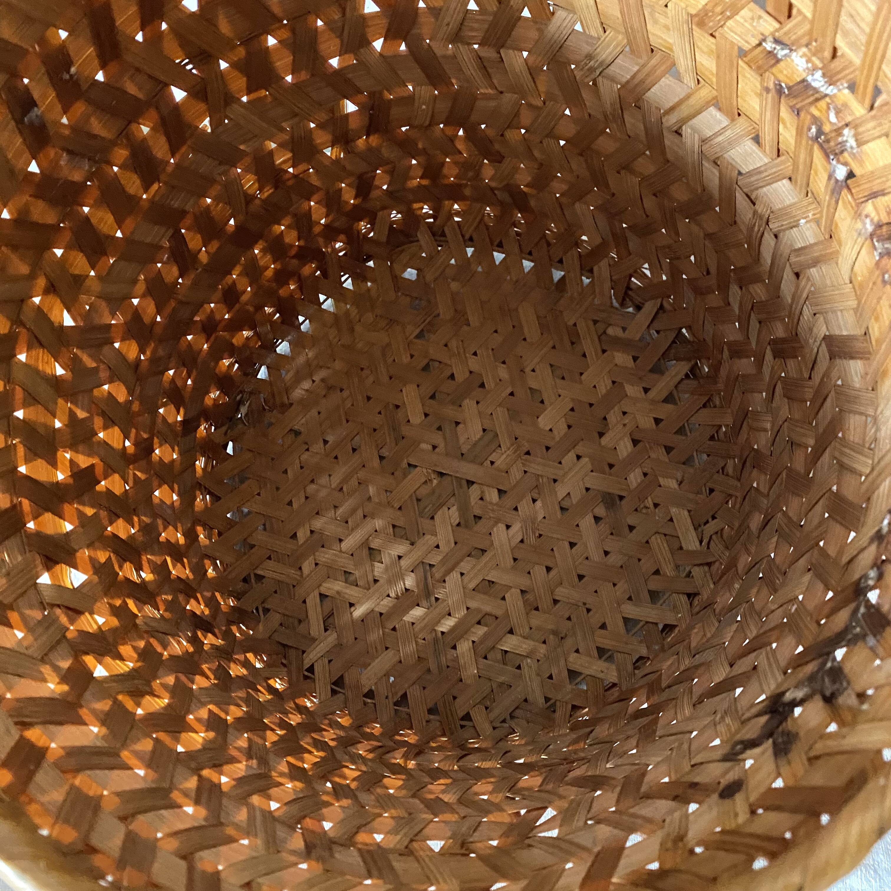 Bamboo pot holders, large size, set of 3