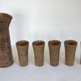 Vintage orangeade service Claude Paci Vallauris