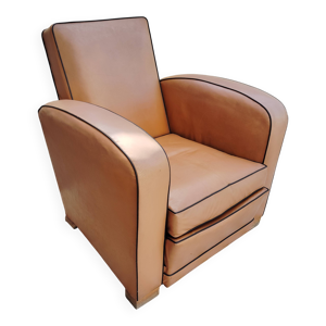 Fauteuil Club en skaï