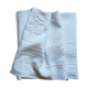Drap ancien brodé en lin