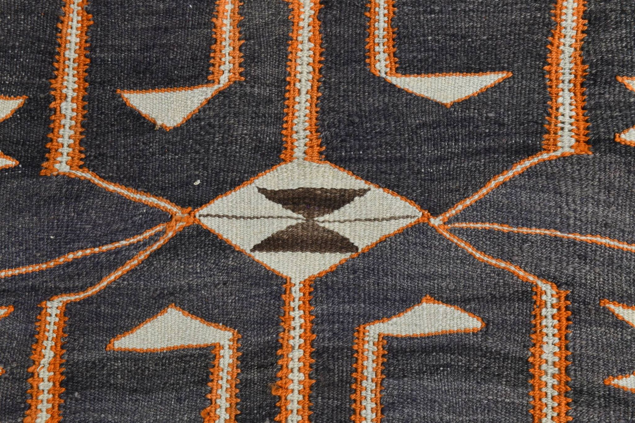 4x12 Kilim Multicolor Rare Size Pattern Kilim Rug, 113x364Cm