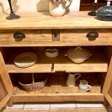 Parisian buffet in raw wood