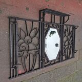 Art deco wall coats holder