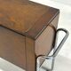 Italian walnut bar cabinet by Cova Milano