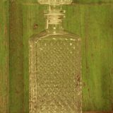 Old whiskey decanter