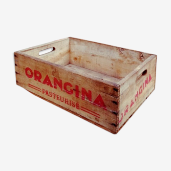 Orangina vintage crate