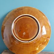 Sarreguemines hollow round dish