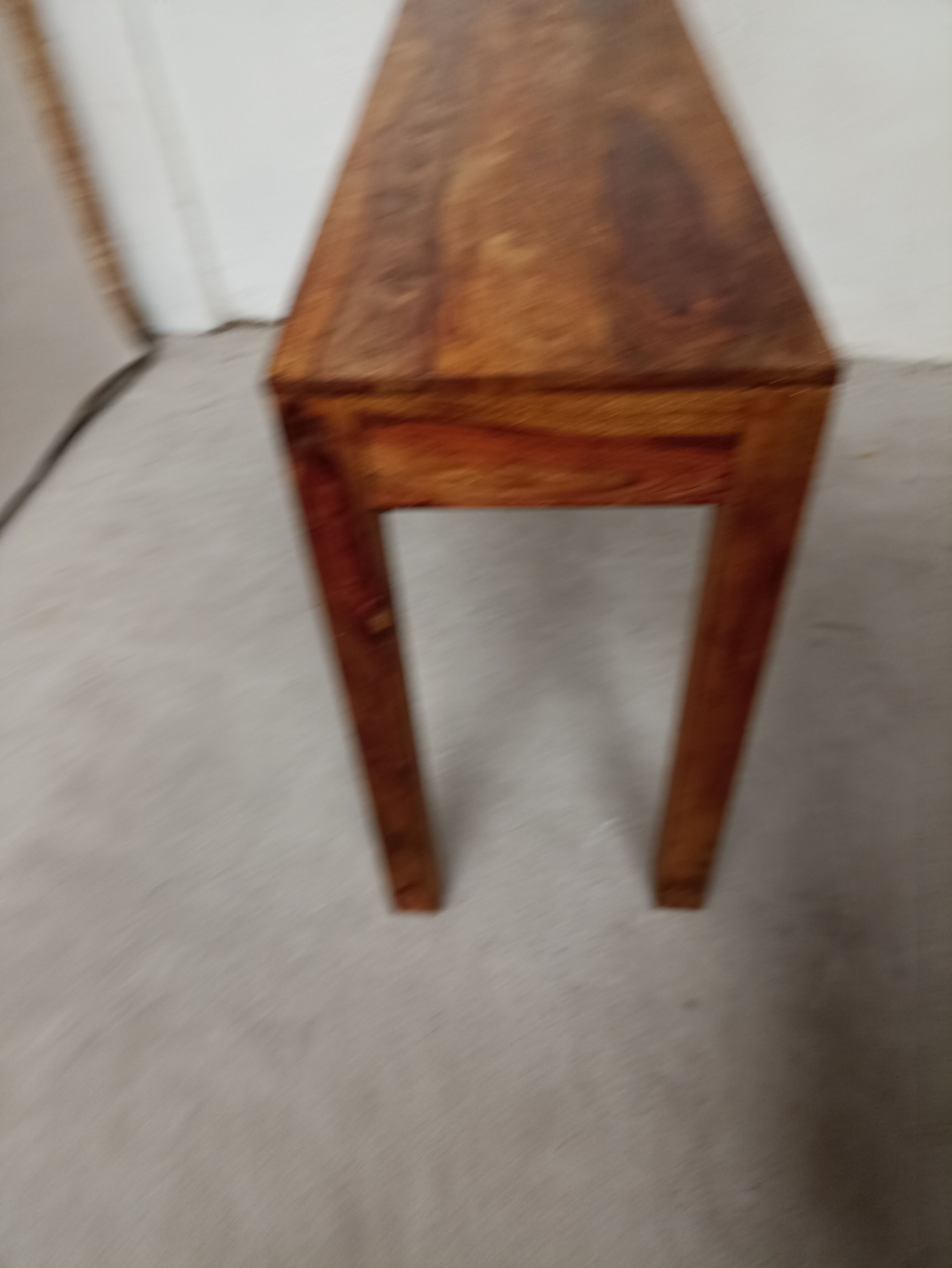 Solid Sesham wood desk console