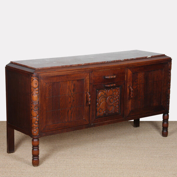 Art Deco sideboard, French work from the 1930s.