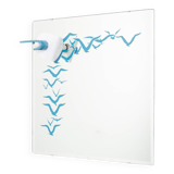 Italian Modern Wall Mirror from Linea Arte, 1960s