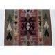 1970s Vintage Turkish Oushak Handmade Wool Cotton Green Runner Rug 107x175