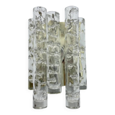 Doria Leuchten glass wall lamp sconce, 1970s