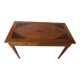 Louis XVI style desk in exotic wood