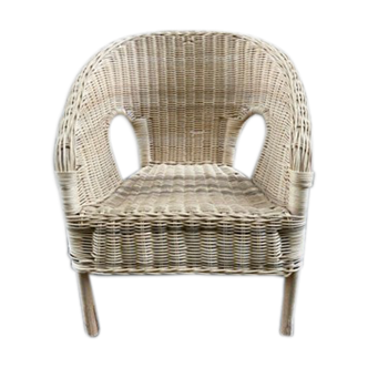 Children's rattan armchair