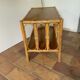 Table basse en rotin
