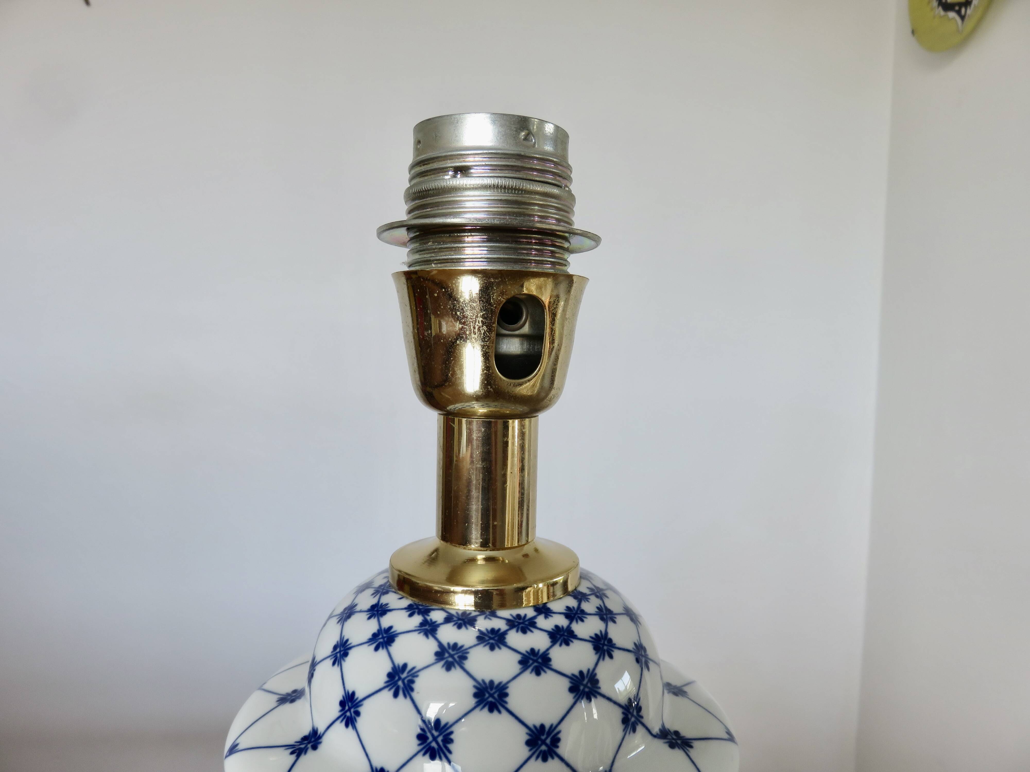 Lampe "Mangani" signée, Italie Firenze, années 70-80