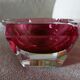 Cendrier ou vide-poche cristal val saint lambert vintage