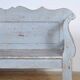 Antique Hungarian pine bench, circa 1900