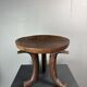 Handmade midcentury African tribal Jimma or Oromo tripod stool side table