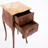 Unique bedside tables, France, circa 1920.